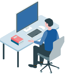 デスク作業のアイコン