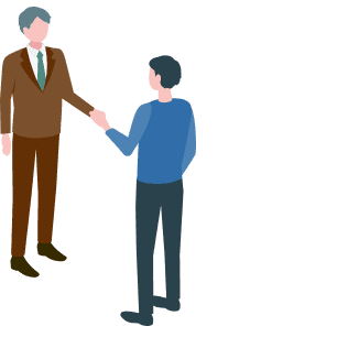 対談するアイコン